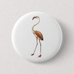Vintag Flamingo Button