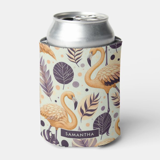 Vintag Flamingo Seamless Dosenkühler (Kanne Vorderseite)