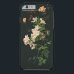Vintag Floral Bouquet Tough iPhone 6 Hülle<br><div class="desc">Schönes MischBouquet aus pfirsichfarbenen und weißen Blume und Blattwerk auf schwarzem Hintergrund.</div>