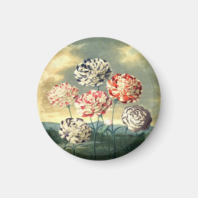 Vintag Floral Magnet (Vorne)