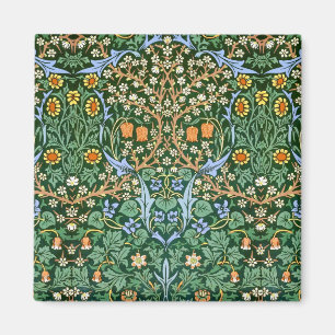 Vintag Floral Pattern William Morris Magnet