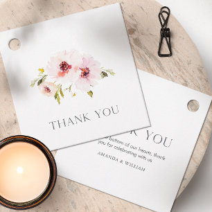 Vintag Floral Vielen Dank für Ihr Interesse Tags Geschenkanhänger