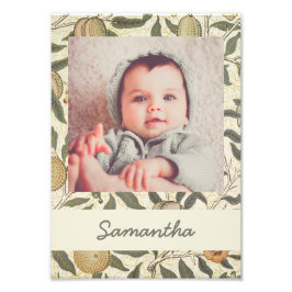Vintag Floral William Morris Fotodruck