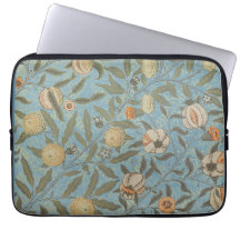 Vintag Floral William Morris Frucht Blauer Blume