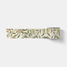 Vintag Floral William Morris Fruit Satinband