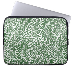 Vintag Floral William Morris Willow Bough Green Laptopschutzhülle