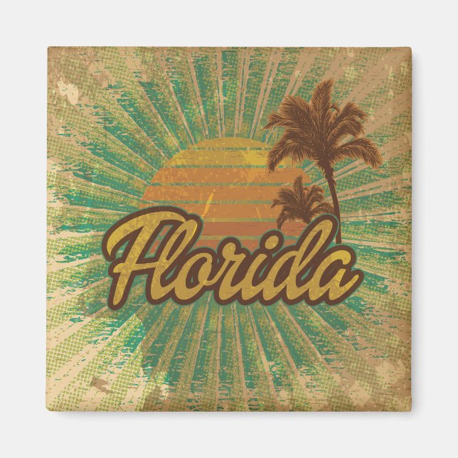 Vintag Florida Magnet (Vorne)