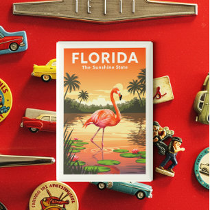 Vintag Florida Magnet