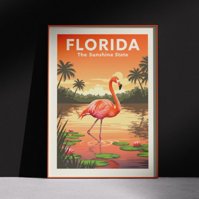 Vintag Florida Poster (Von Creator hochgeladen)