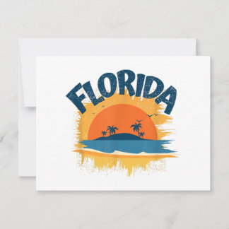 Vintag Florida Retro T-Shirt Design Sonnenschein M