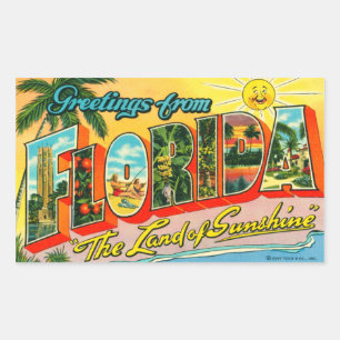 Vintag Florida Sticker