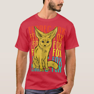 Vintag Foes Fennec Fo T-Shirt