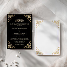 Vintag Frame Black Script