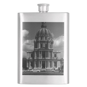 Vintag France Paris Church Saint Louis Invalides Flachmann