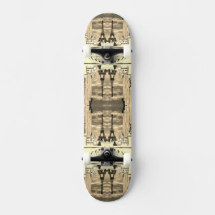 Vintag France Paris Eiffel Turm Chaillot Palast Skateboard