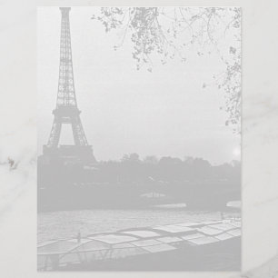 Vintag France Paris Eiffel Turm Sonnenuntergang