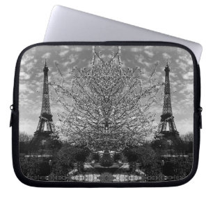 Vintag France Paris Eiffelturm Laptop Sleeve