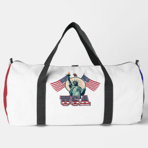 Vintag, Freiheitsstatue Duffle Bag