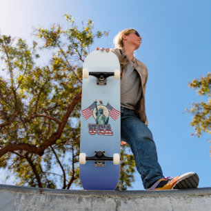 Vintag, Freiheitsstatue Skateboard