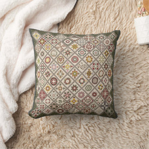 Vintag Friendship Quilt Kissen