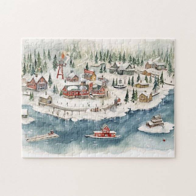 Vintag frohe Weihnachten (Horizontal)