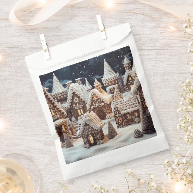 Vintag frohe Weihnachten Geschenktütchen (Ausgeschnitten)