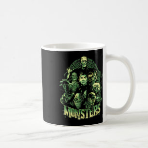 Vintag Funny Monster Mash Frankenstein Horror Mov Kaffeetasse