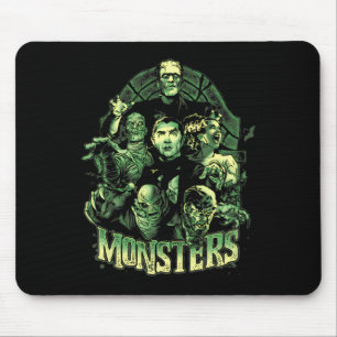 Vintag Funny Monster Mash Frankenstein Horror Mov Mousepad