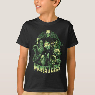Vintag Funny Monster Mash Frankenstein Horror Mov T-Shirt