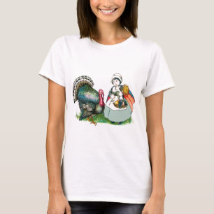 Vintag für den Erntedank bereit T-Shirt