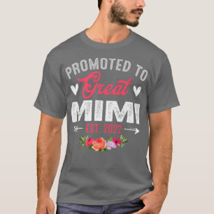 Vintag für Mimi 2022 Retro-Junge Mutter T-Shirt