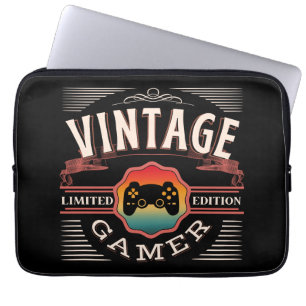 VINTAG GAMER-BEGRENZTE AUSGABE LAPTOPSCHUTZHÜLLE