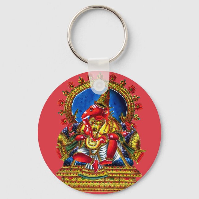 Vintag Ganesh Schlüsselanhänger (Vorderseite)