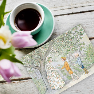 Vintag Garden Children Little Lasse Elsa Beskow