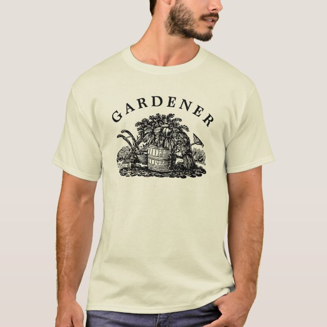 Vintag Gardener T - Shirt (Vorderseite)