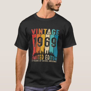 Vintag Geboren 1969 52. Geburtstag 52 Jahre alt de T-Shirt
