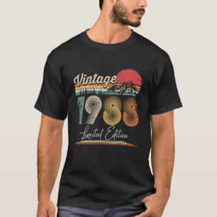 Vintag Geboren im Jahr 1988 Geburtstagsfeier Party T-Shirt