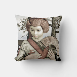 Vintag Geisha Kissen