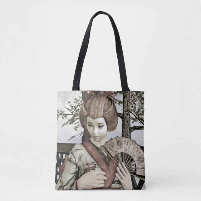 Vintag Geisha Tasche (Vorderseite)