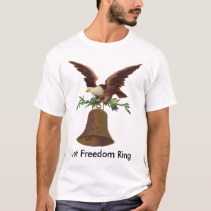 Vintag Gelassen Freiheitsring T-Shirt