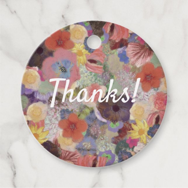 Vintag Geschenkanhänger (Vorderseite)