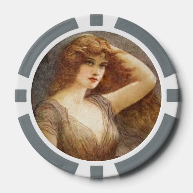 Vintag Ginger Pokerchips (Vorderseite)