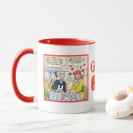 Vintag Ginger Sweethearts. Tasse