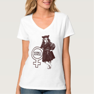 Vintag Girl Power T - Shirt