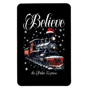 Vintag Glaube Weihnachtszug Magnet