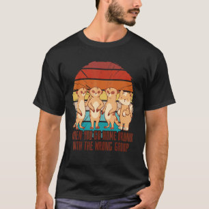 Vintag Go Zuhause Betrunken mit der falschen Grupp T-Shirt