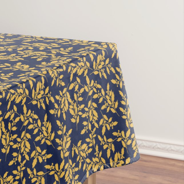Vintag Golden Mistletoe Tischdecke (Beispiel)