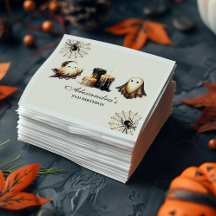 Vintag Gothic Spooky Halloween 2. Geburtstag