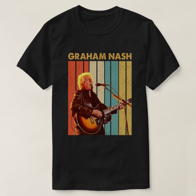 Vintag Graham Nash Tribute T-Shirt (Design vorne)