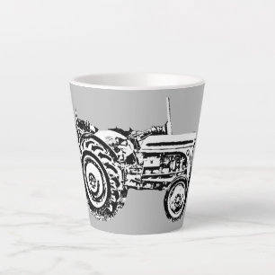 Vintag Graue Massey Gigant Coffee  Milchtasse